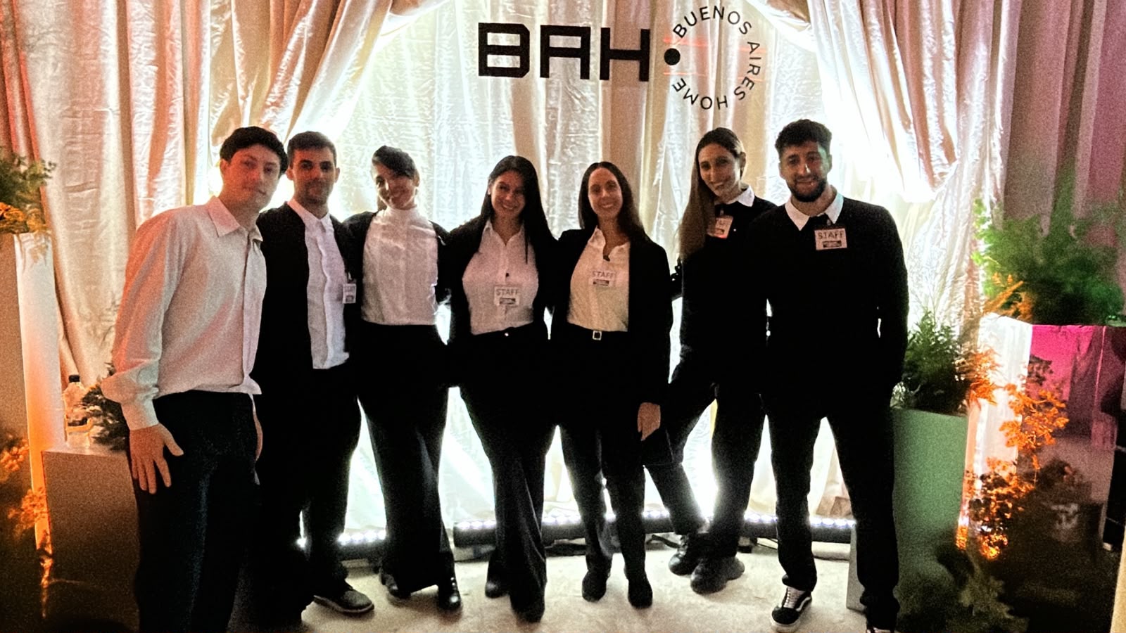 Staff para evento Buenos Aires Home — SOMOS Agencia